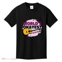 World's Okayest Guitar Player Kids T-Shirt thumb 0