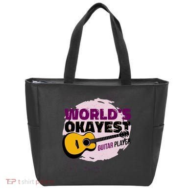 World's Okayest Guitar Player Tote Bag