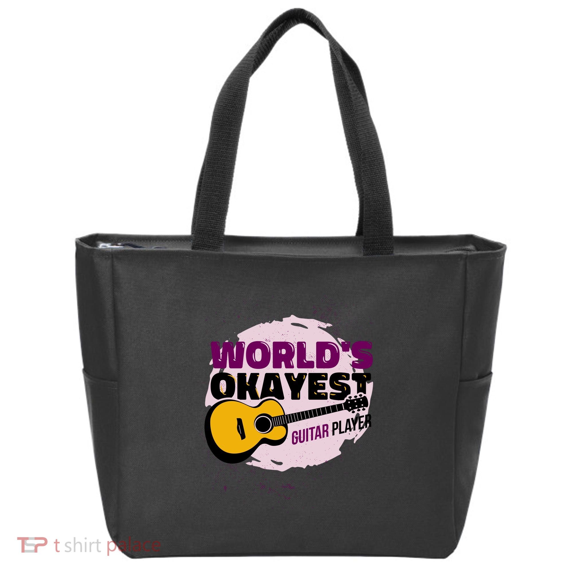 World's Okayest Guitar Player Tote Bag