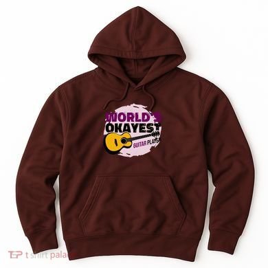 World's Okayest Guitar Player Hoodie