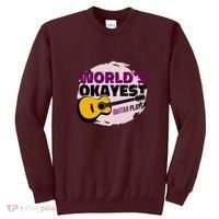 World's Okayest Guitar Player Sweatshirt thumb 0