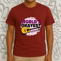 World's Okayest Guitar Player T-Shirt thumb 3