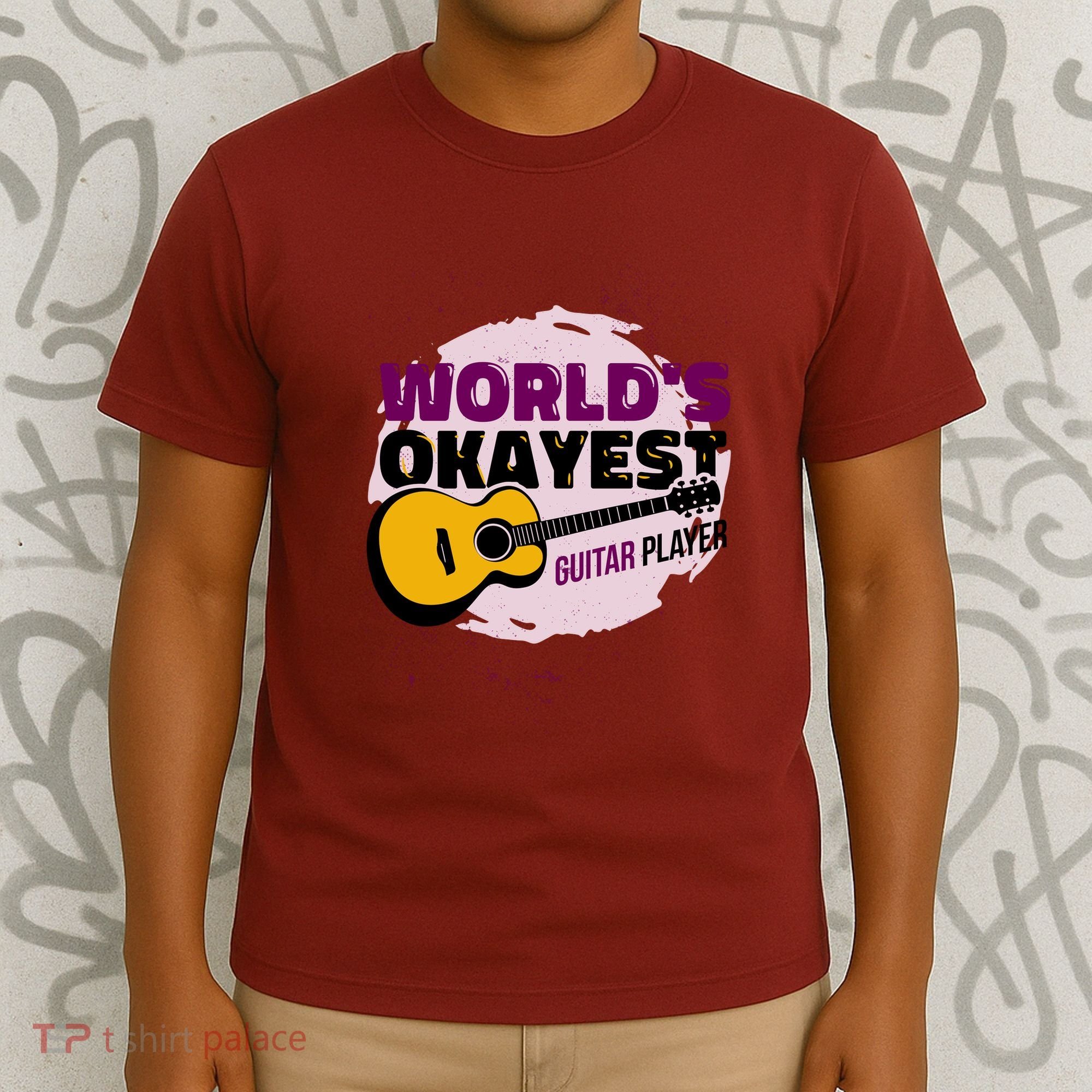World's Okayest Guitar Player T-Shirt