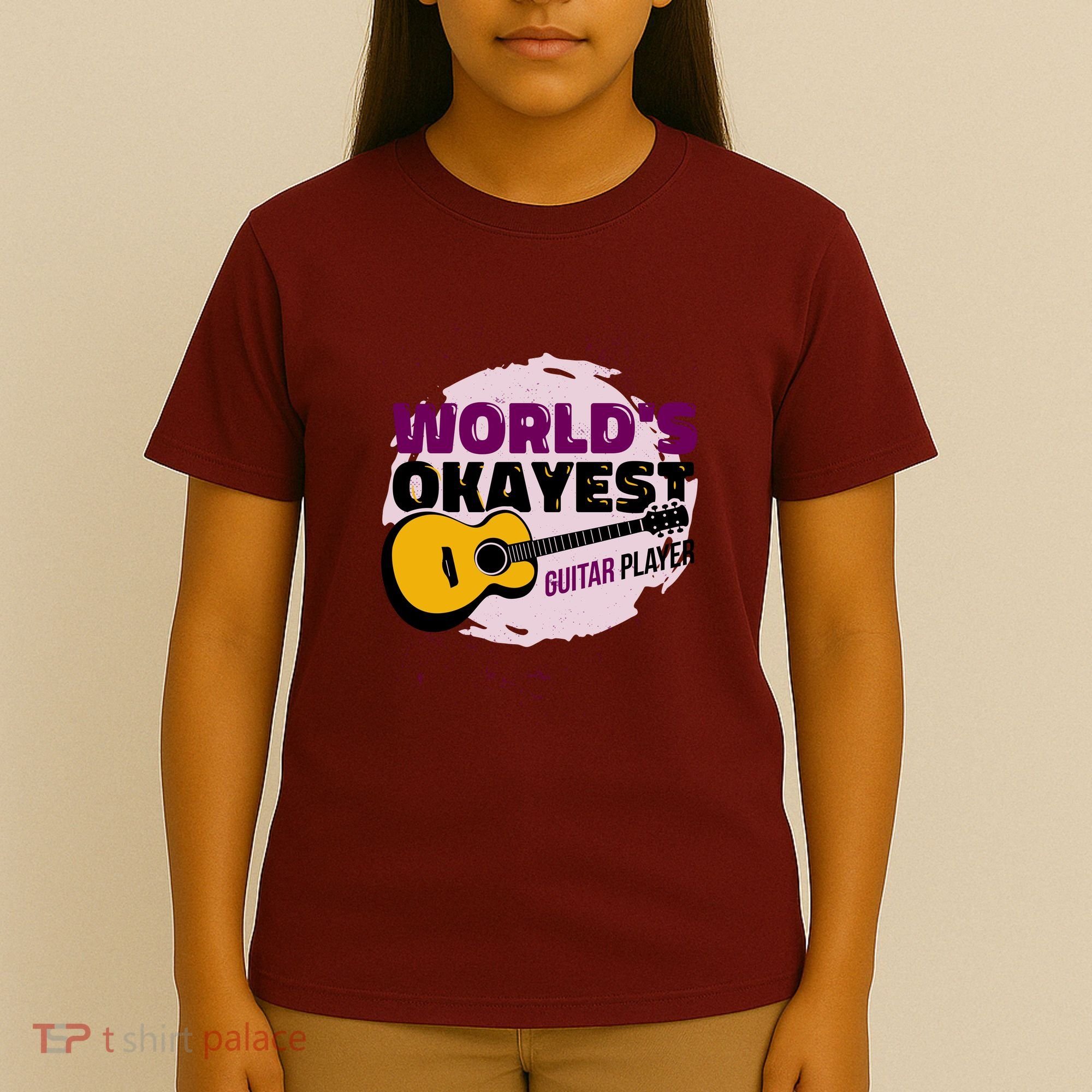 World's Okayest Guitar Player T-Shirt