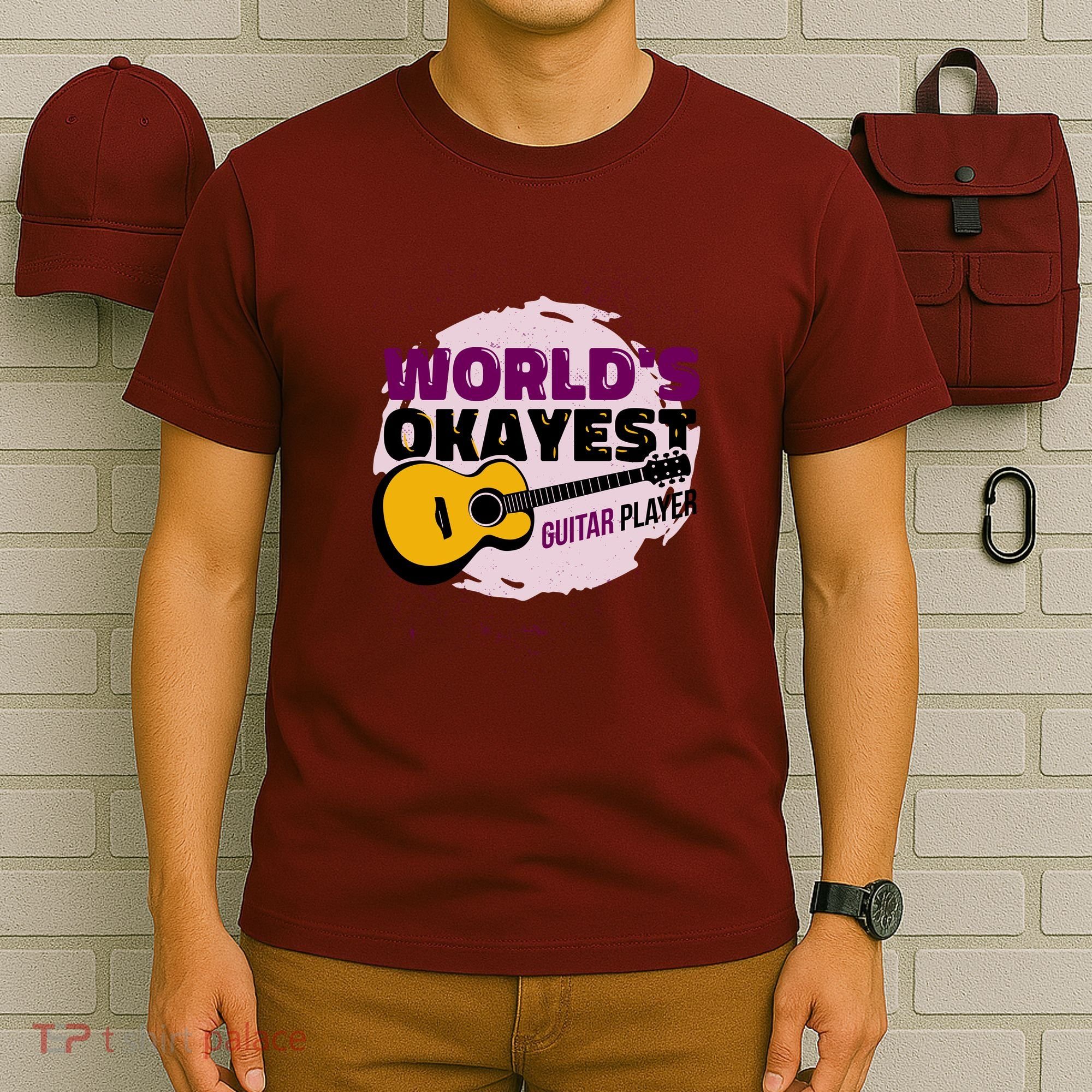 World's Okayest Guitar Player T-Shirt