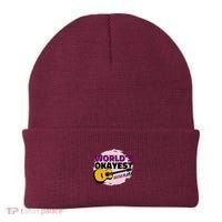 World's Okayest Guitar Player Beanie thumb 0