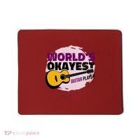 World's Okayest Guitar Player Mousepad thumb 0