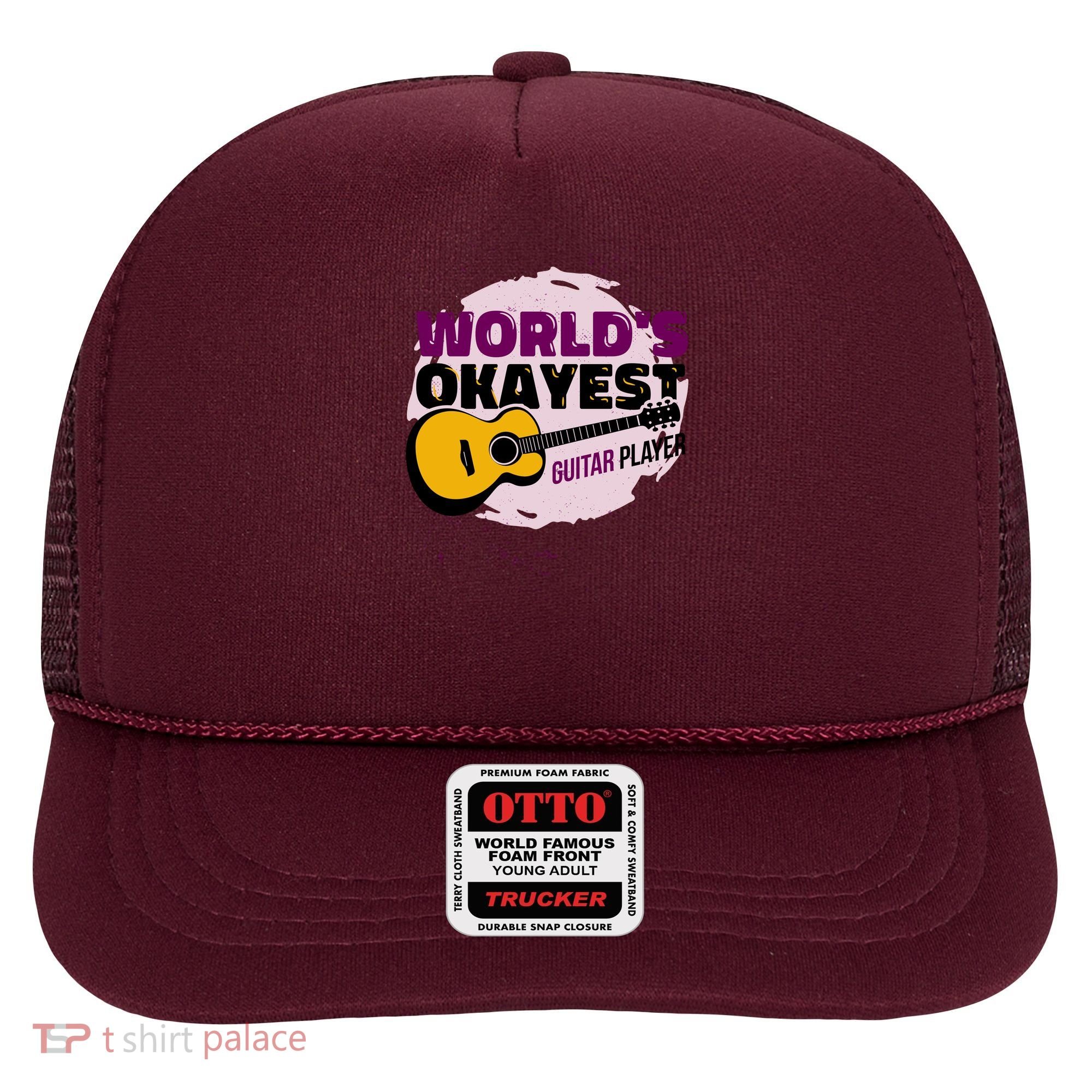 World's Okayest Guitar Player Hat