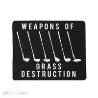 Weapons Of Grass Destruction Golf Lover Golfer Golfing Mousepad thumb 0