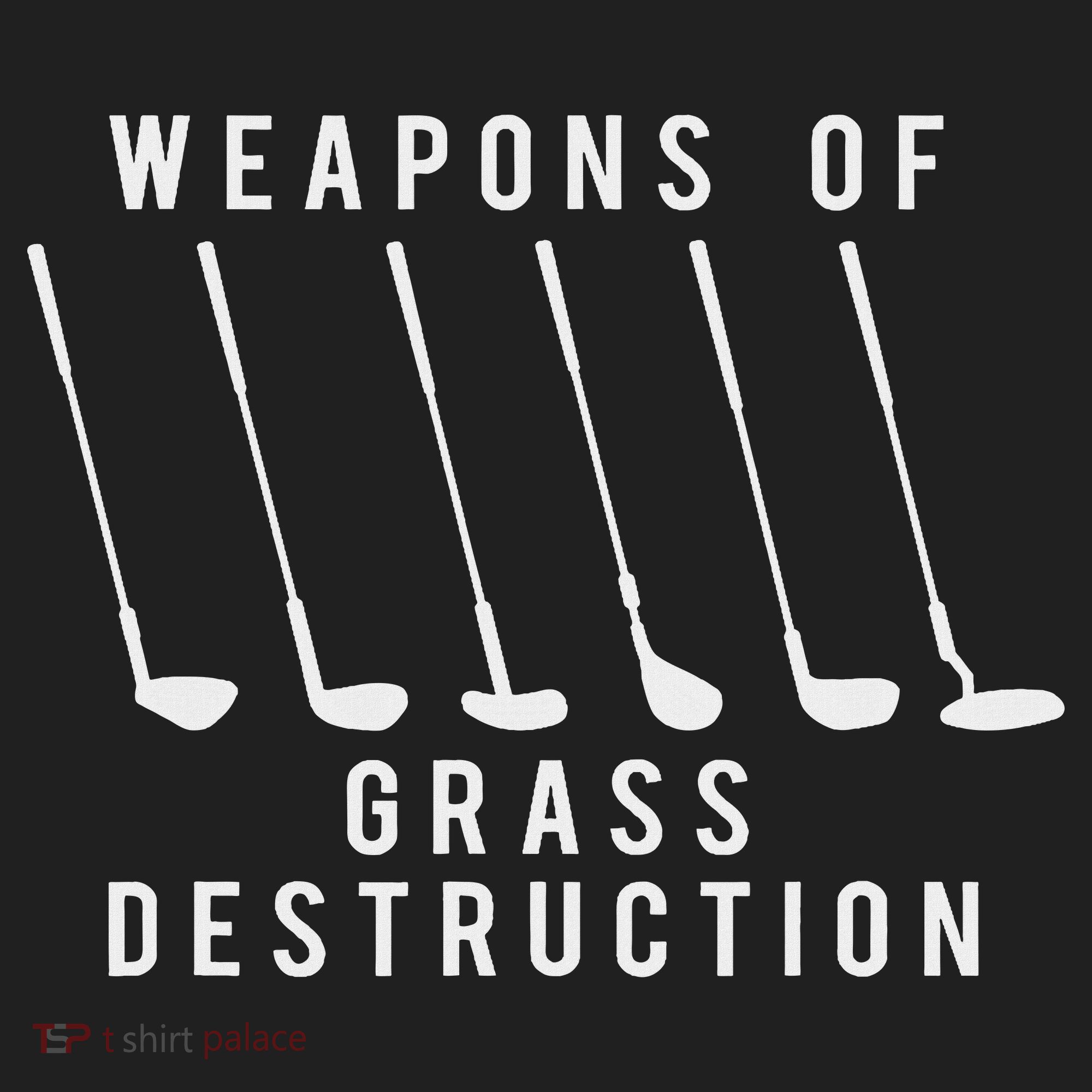 Weapons Of Grass Destruction Golf Lover Golfer Golfing Hat