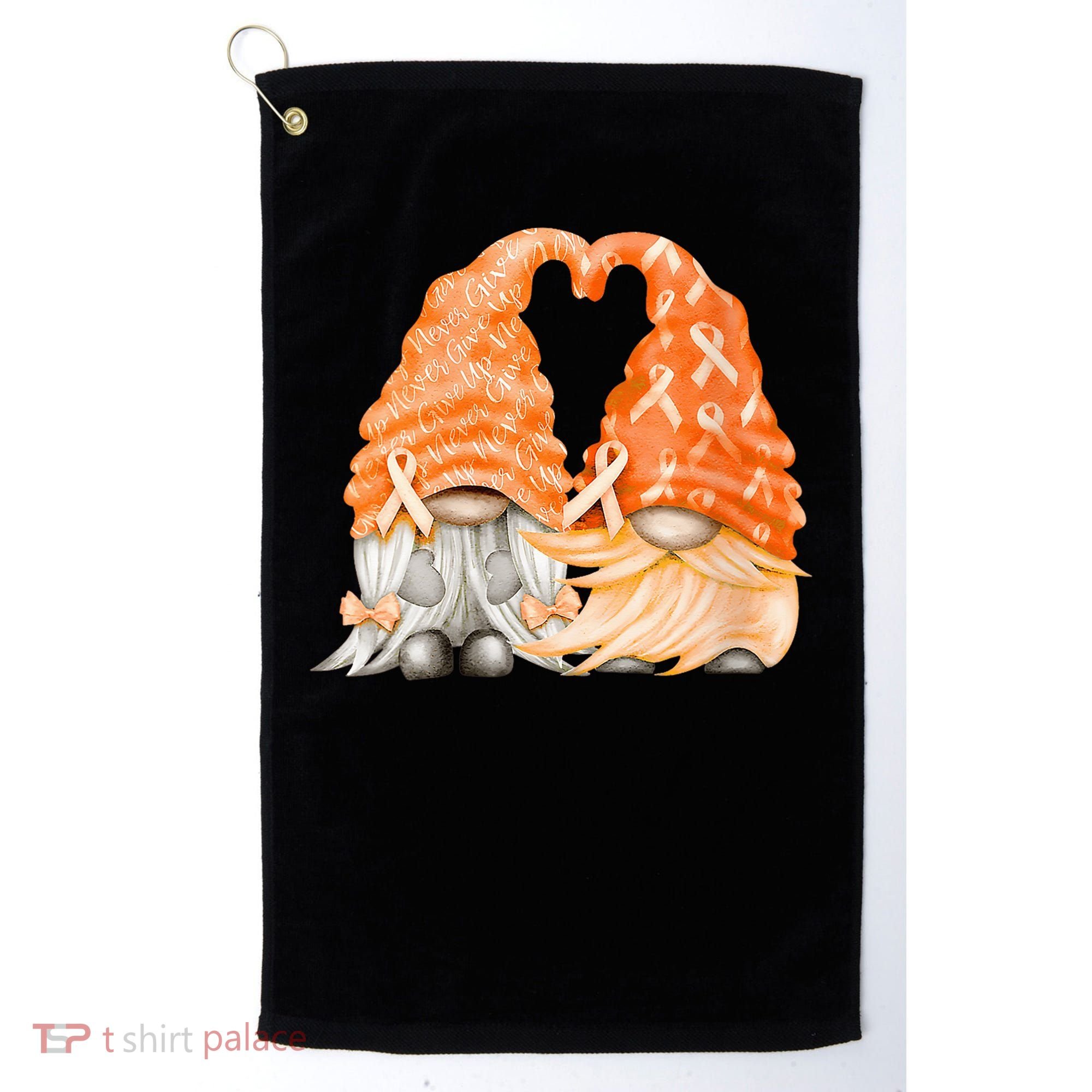 Wear Orange Gnomes For Multiple Sclerosis Awareness Golf Towel