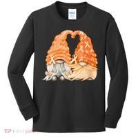 Wear Orange Gnomes For Multiple Sclerosis Awareness Kids Long Sleeve Shirt thumb 0