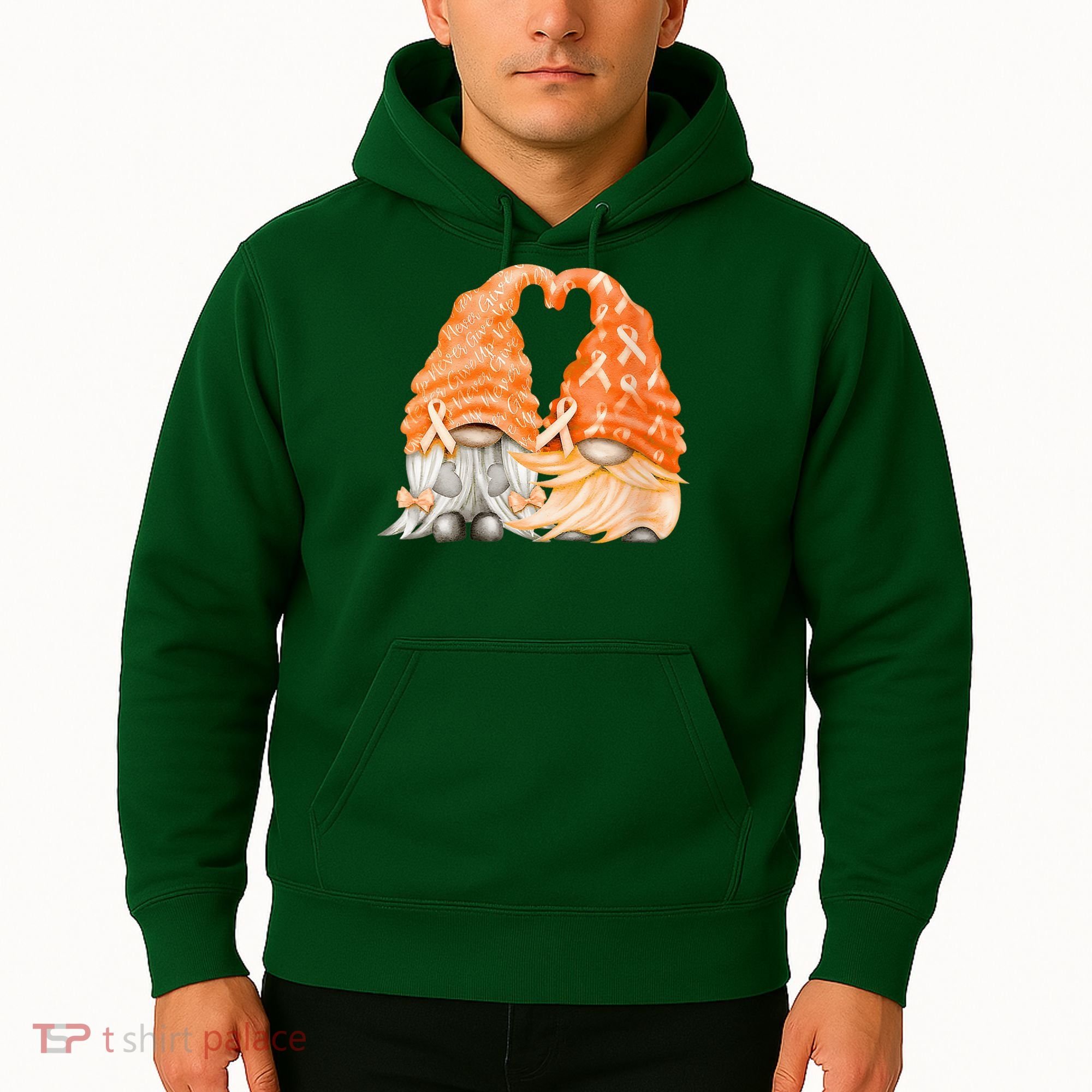 Wear Orange Gnomes For Multiple Sclerosis Awareness Hoodie