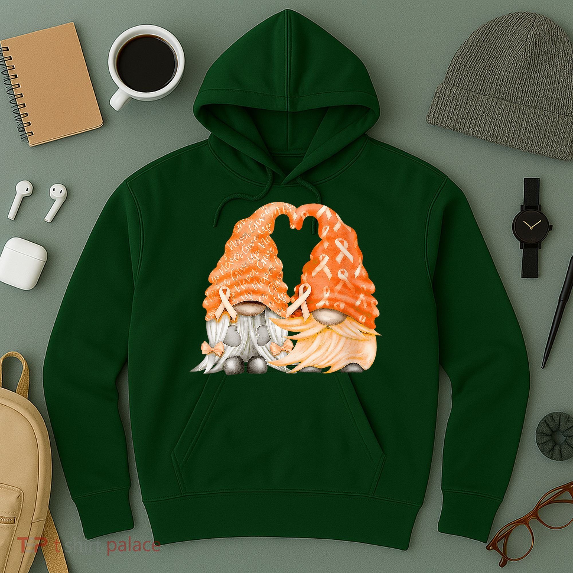 Wear Orange Gnomes For Multiple Sclerosis Awareness Hoodie