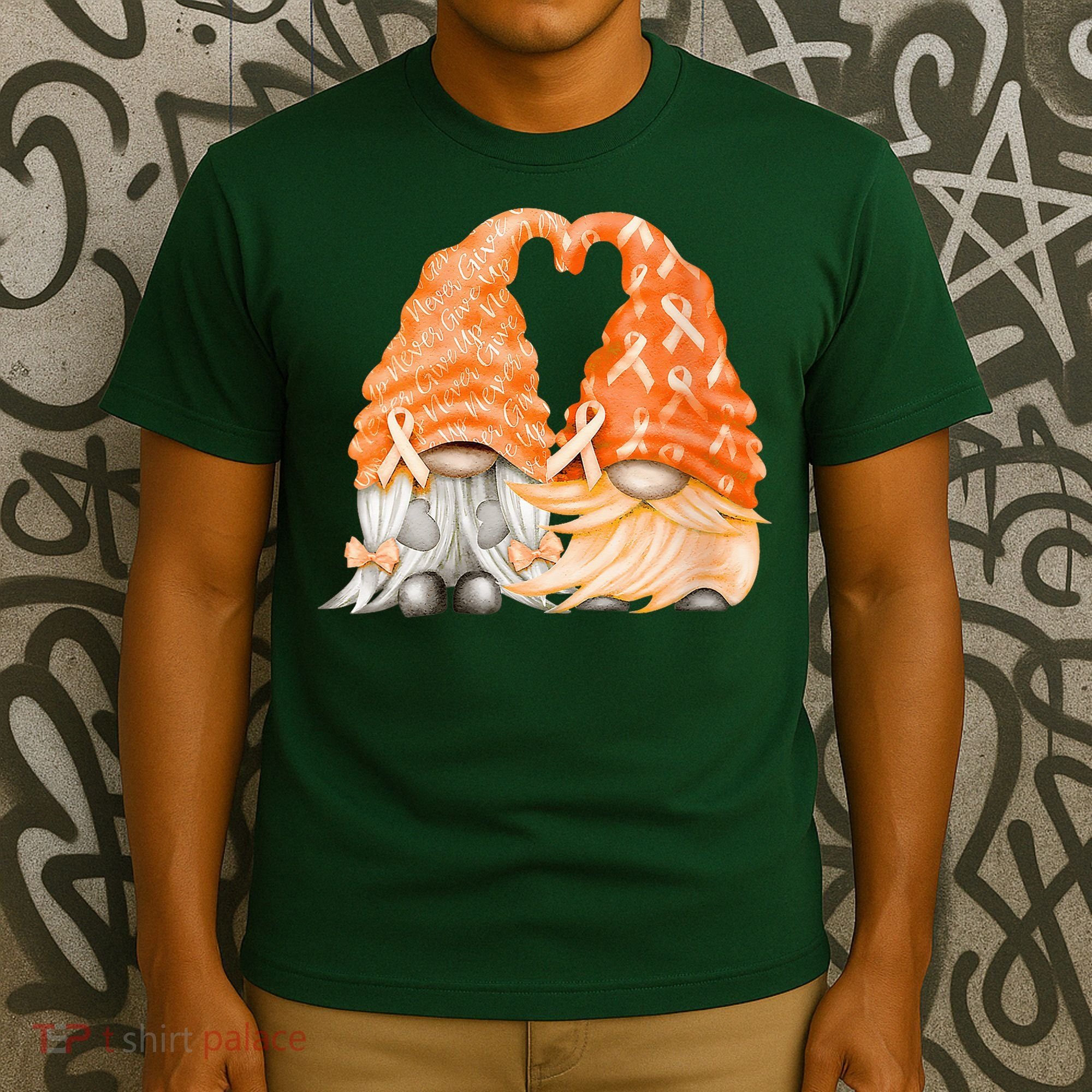 Wear Orange Gnomes For Multiple Sclerosis Awareness T-Shirt