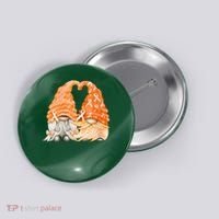 Wear Orange Gnomes For Multiple Sclerosis Awareness Button thumb 0