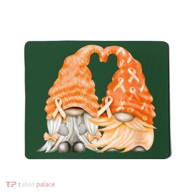 Wear Orange Gnomes For Multiple Sclerosis Awareness Mousepad