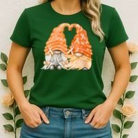 Wear Orange Gnomes For Multiple Sclerosis Awareness Women's T-Shirt thumb 2