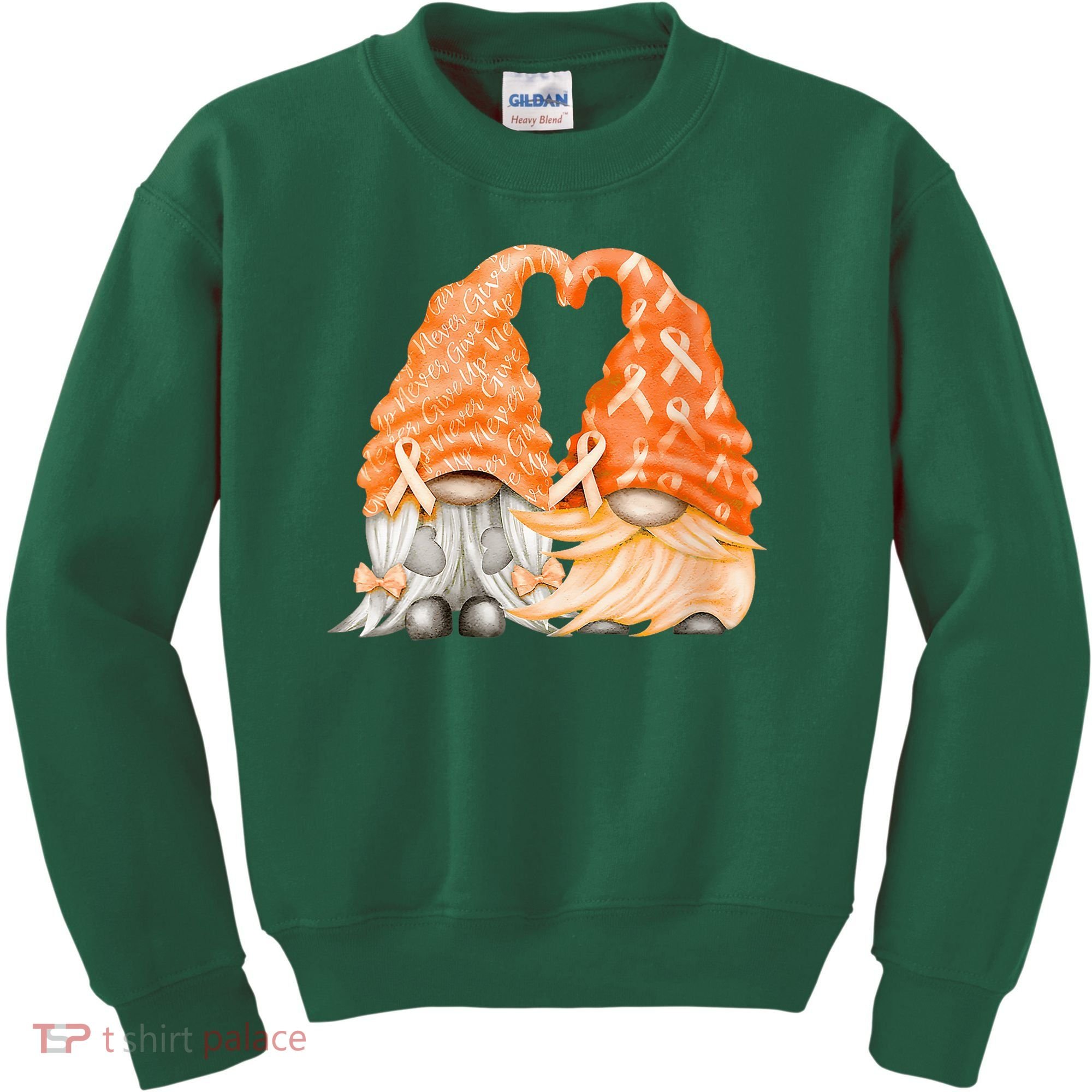 Wear Orange Gnomes For Multiple Sclerosis Awareness Kids Sweatshirt