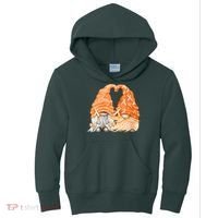 Wear Orange Gnomes For Multiple Sclerosis Awareness Kids Hoodie thumb 0