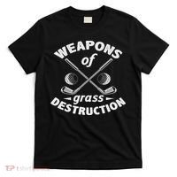 Weapons Of Grass Destruction Golf Golfer Golfing T-Shirt thumb 0
