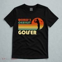 World's Okayest Golfer Funny Golf Retro T-Shirt thumb 5