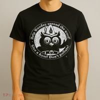 Woodsy Owl Give A Hoot Distressed And Faded Retro T-Shirt thumb 3