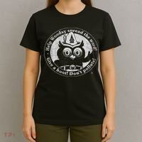 Woodsy Owl Give A Hoot Distressed And Faded Retro T-Shirt thumb 4