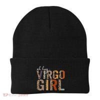Wo Oh Hey Virgo Leopard August September Birthday Gift Beanie thumb 0