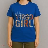 Wo Oh Hey Virgo Leopard August September Birthday Gift T-Shirt thumb 4