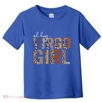 Wo Oh Hey Virgo Leopard August September Birthday Gift Toddler T-Shirt thumb 0