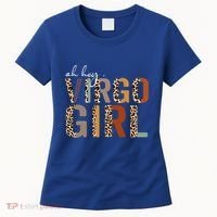 Wo Oh Hey Virgo Leopard August September Birthday Gift Women's T-Shirt thumb 0