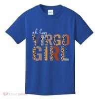 Wo Oh Hey Virgo Leopard August September Birthday Gift Kids T-Shirt thumb 0
