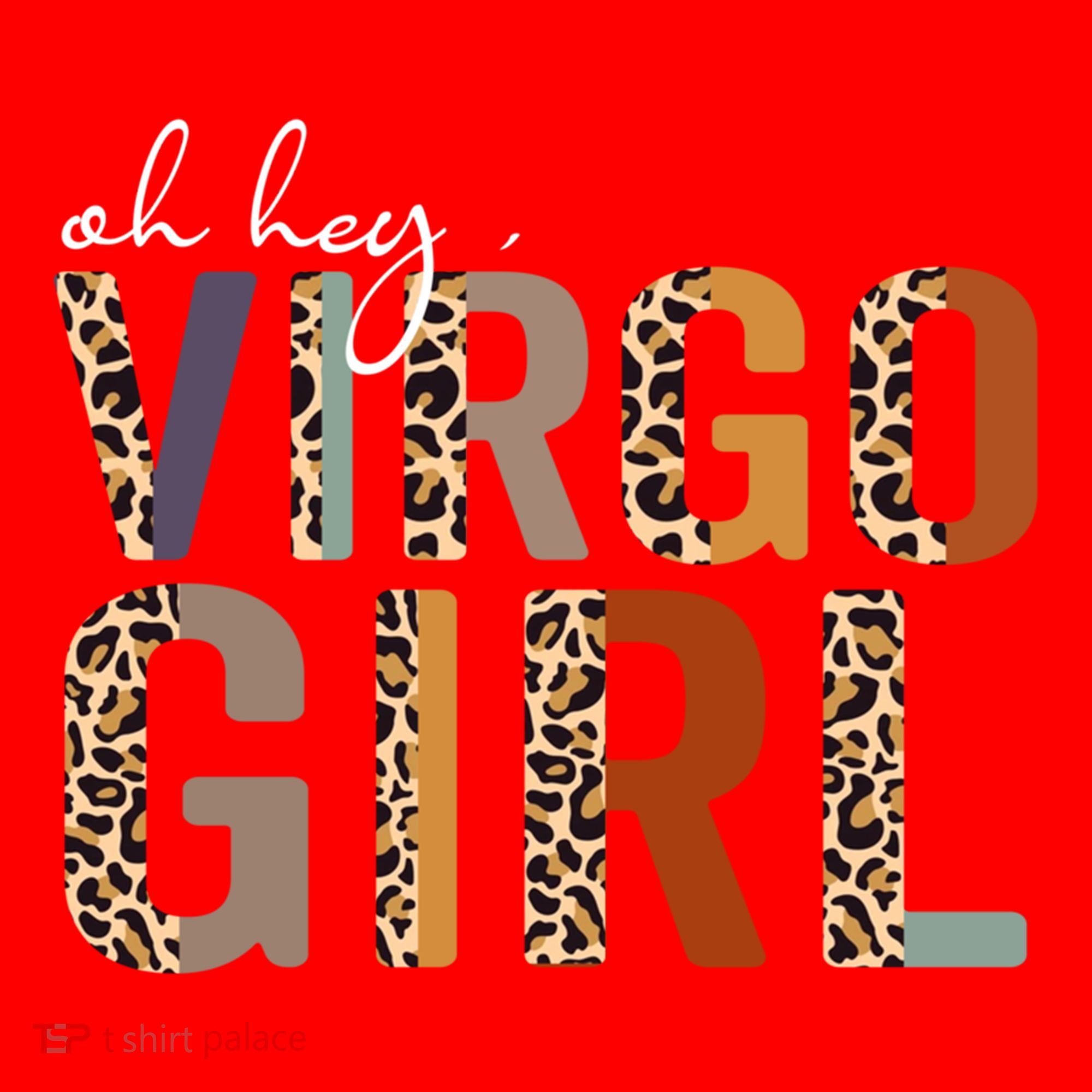 Wo Oh Hey Virgo Leopard August September Birthday Gift Santa Hat