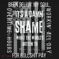Working Overtime Hours For Bullshit Pay I Wanna Go Home Oliver Anthony T-Shirt thumb 7