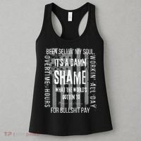 Working Overtime Hours For Bullshit Pay I Wanna Go Home Oliver Anthony Women's Tank Top thumb 3