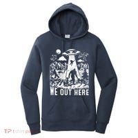 We Out Here Support All Your Local Mythical Cryptid Monsters Women's Hoodie thumb 0