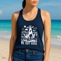 We Out Here Support All Your Local Mythical Cryptid Monsters Women's Tank Top thumb 2
