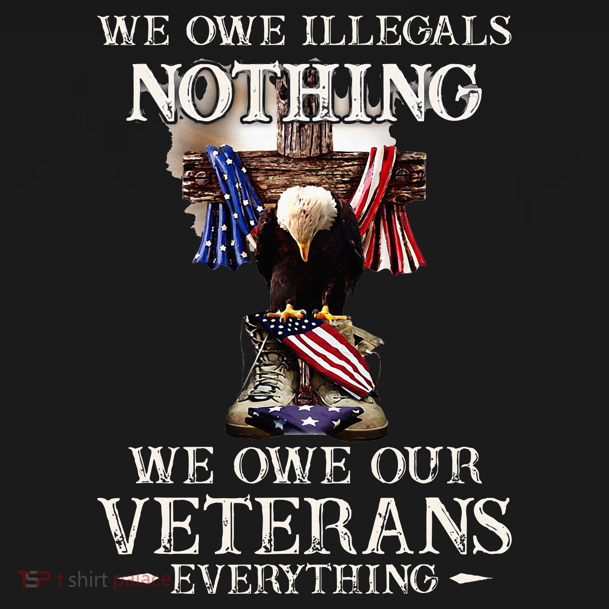We Owe Illegals Nothing We Owe Our Veterans Everything Women's Hoodie