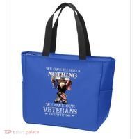 We Owe Illegals Nothing We Owe Our Veterans Everything Tote Bag thumb 3