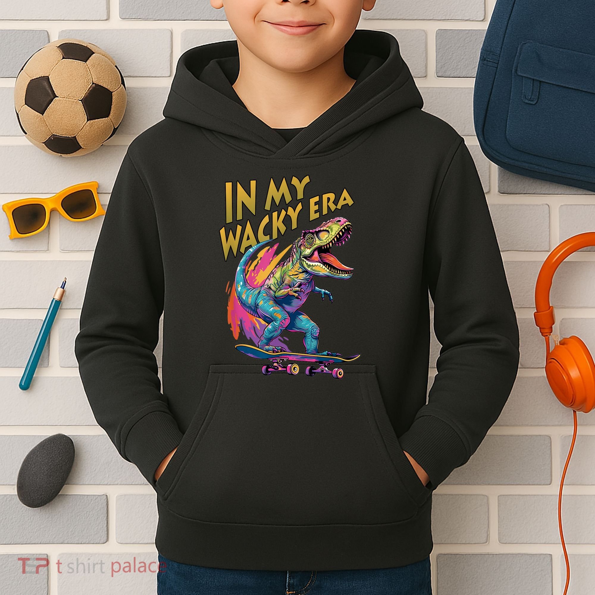 Wacky Outfit | In My Wacky Era Kids Hoodie