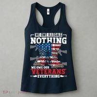 We Owe Illegals Nothing We Owe Our Veterans Everything Women's Tank Top thumb 3