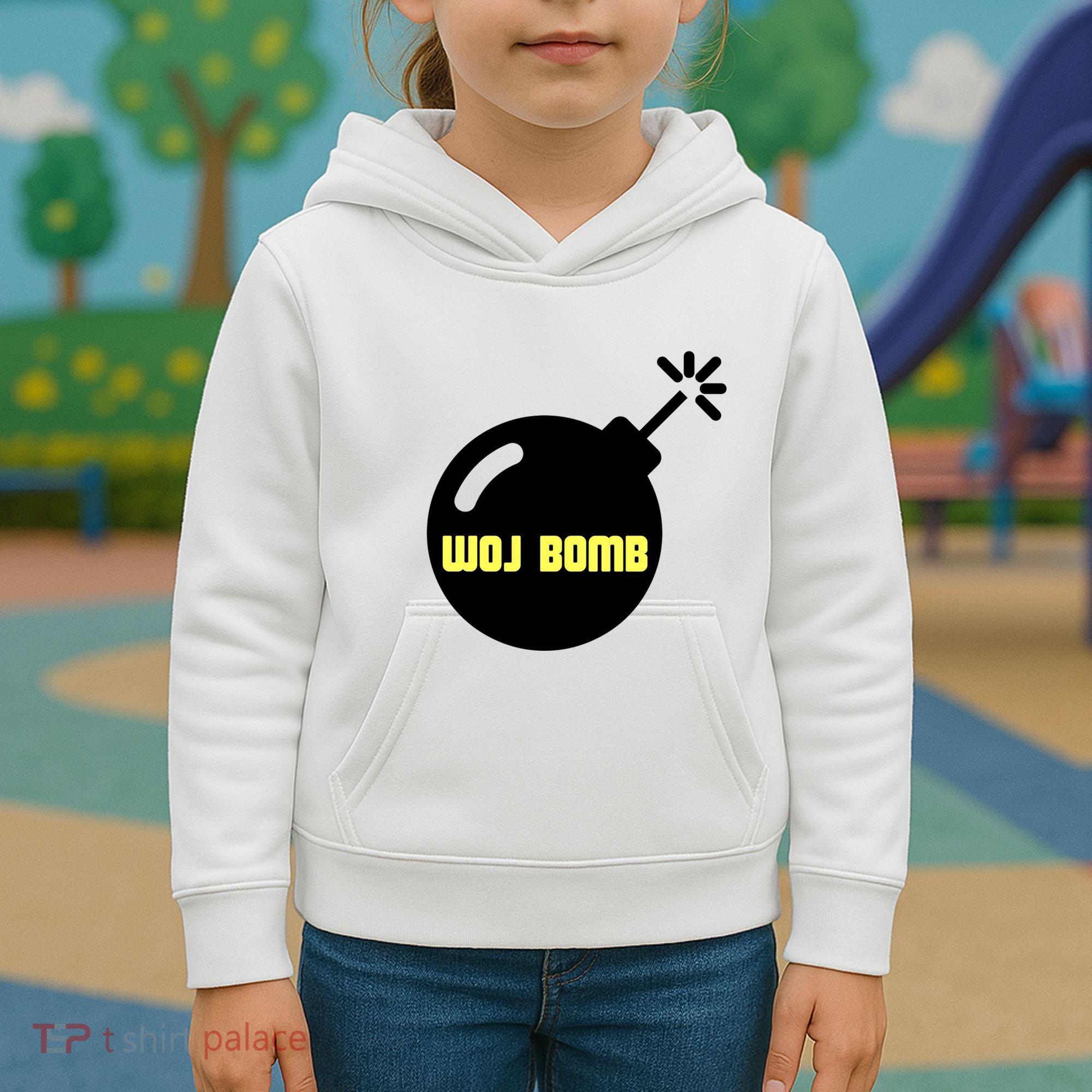 Woj Bomb Kids Hoodie