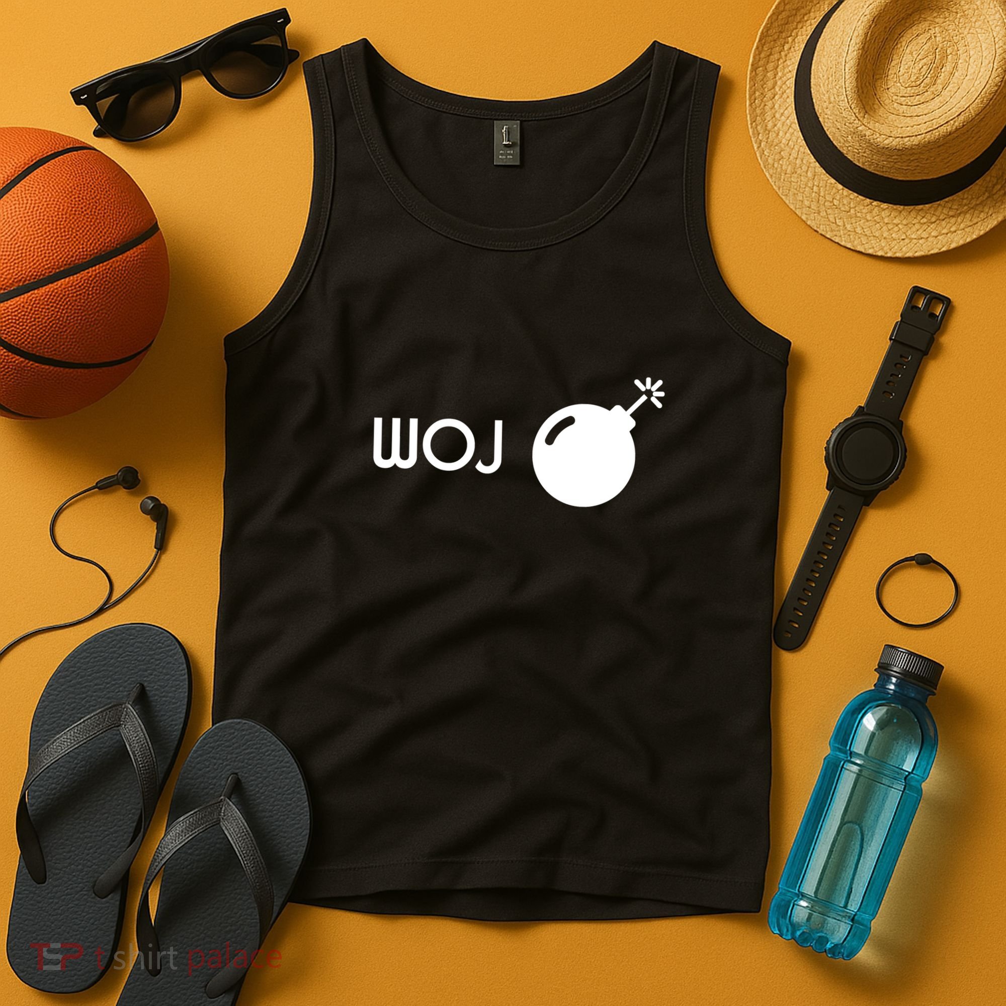 Woj Bomb Incoming Tank Top