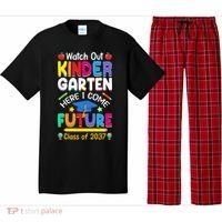 Watch Out Kindergarten Here I Come Future Class Of 2037 Cute Gift Pajama Set thumb 0