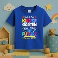 Watch Out Kindergarten Here I Come Future Class Of 2037 Cute Gift Toddler T-Shirt thumb 3