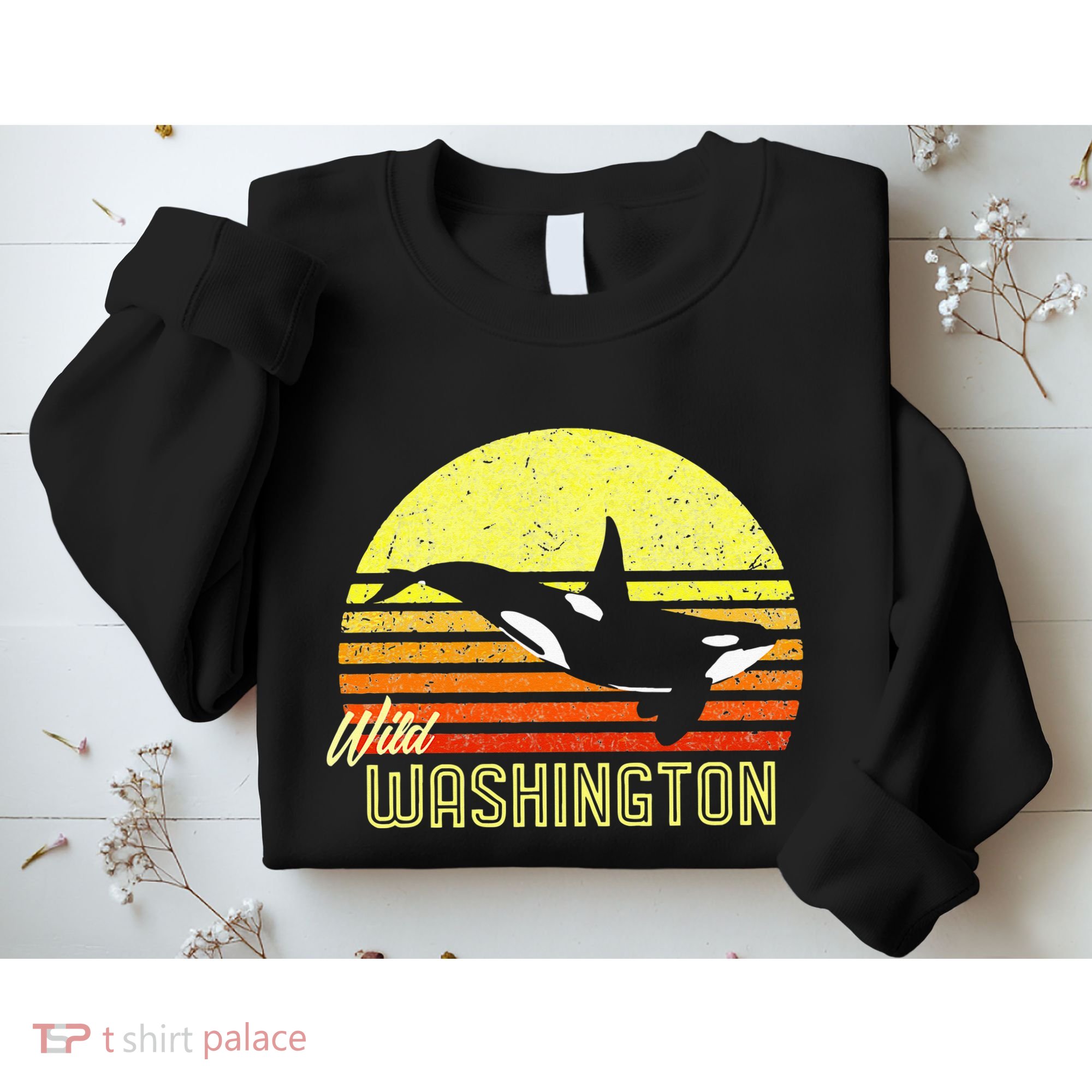 Washington Orca Killer Whale Puget Sound Marine Biologist Sweatshirt