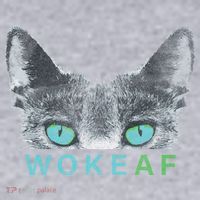Woke AF Women's Racerback Cropped Tank thumb 2