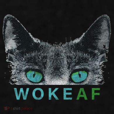 Woke AF Ladies PosiCharge Tri-Blend Wicking Tank