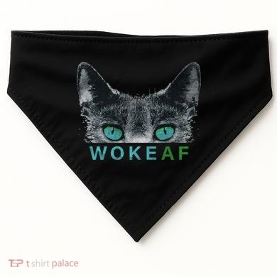 Woke AF USA-Made Doggie Bandana